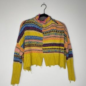 Free People Cropped Sweater